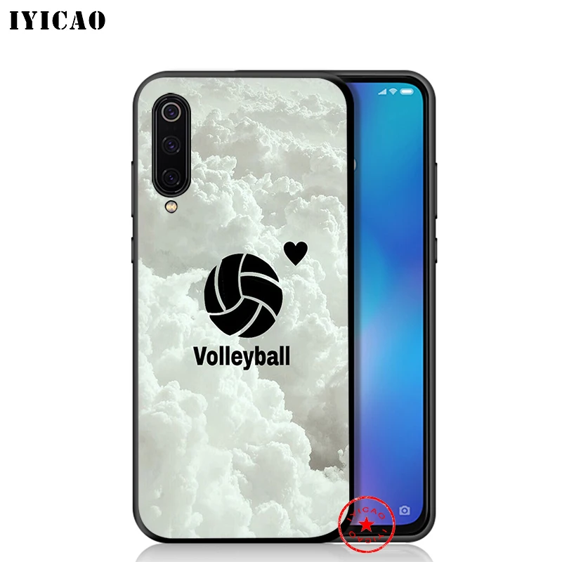IYICAO Volleyball Sport Ball Play Soft Case for Xiaomi Mi A3 A2 A1 10 9T CC9E CC9 9 8 6 Se Lite F1 5X 6X MiA1 MiA2 MiA3 |