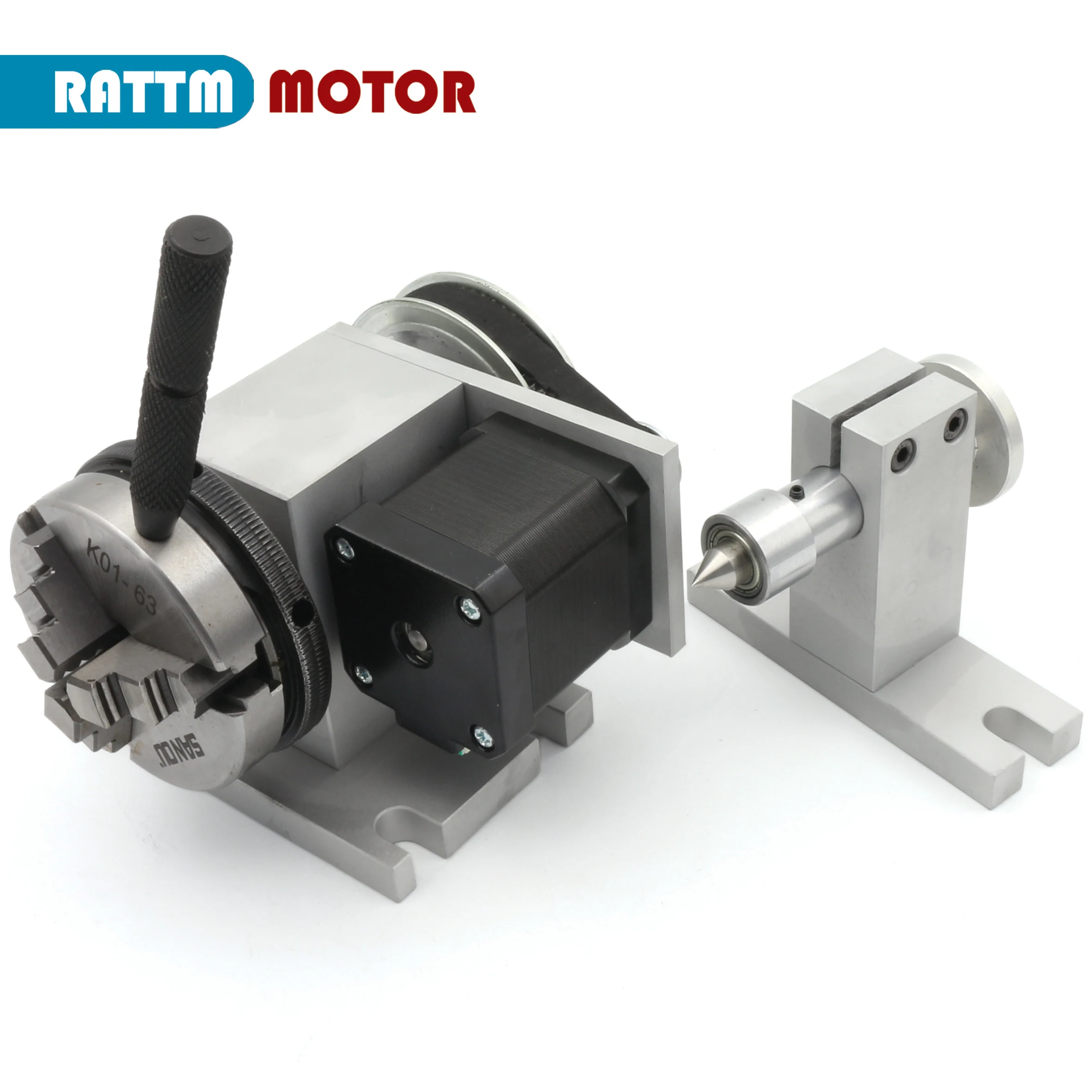 Аксессуары для токарного станка с ЧПУ 【eu】вращающаяся головка разделением 4-й и