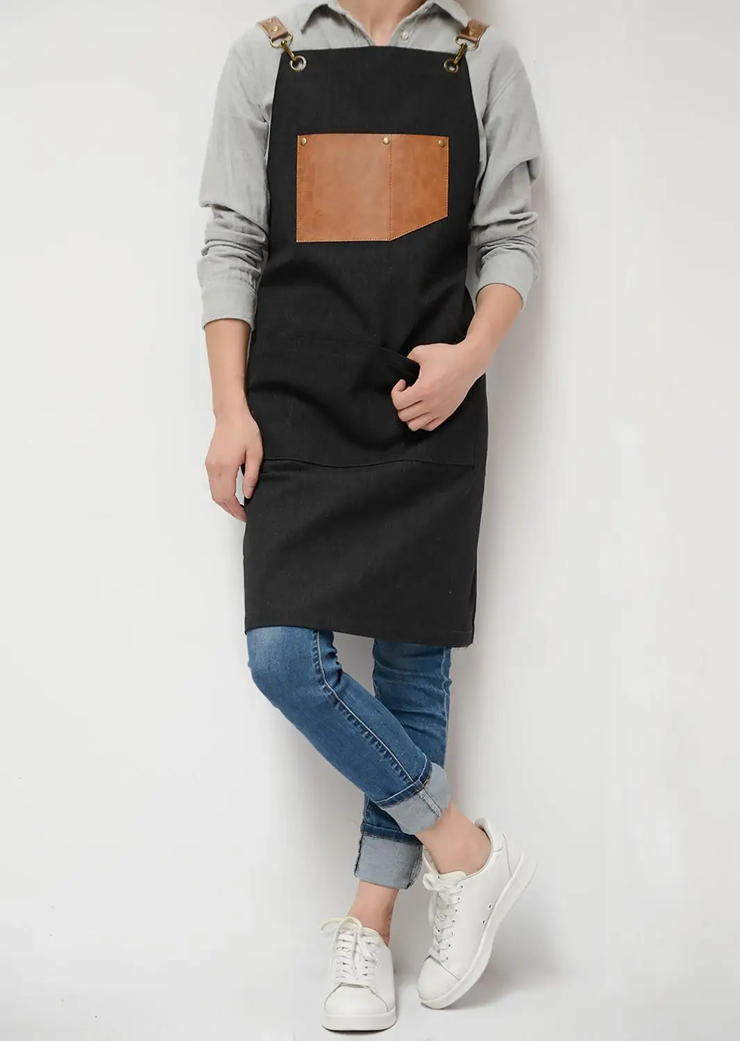 

Professional Waterproof Treatment Apron Hair Cutting Bib Barber Home Styling Salon Hairdresser Waist Cloth 66x84cm