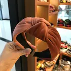 Женская бархатная широкая повязка на голову, спортивная повязка на голову, Прямая поставка, 2020