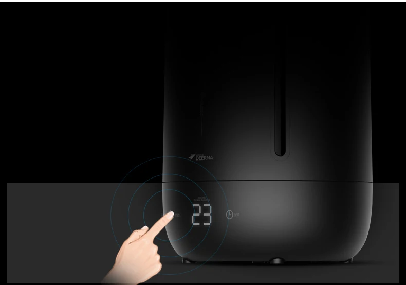 Xiaomi Deerma бытовой 5L увлажнитель воздуха очиститель воздуха туман производитель синхронизации с интеллектуальным сенсорным экраном Регулируемое количество тумана
