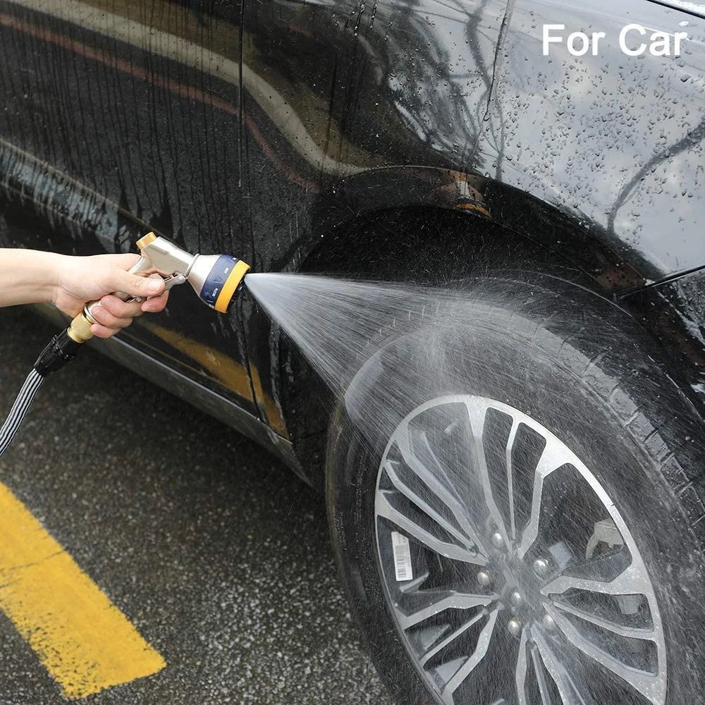 

Garden Water Spray Lawn Sprinkler Car Zinc Alloy Wash Water Gun Ajustable Hose Nozzles High Pressure Power Washer