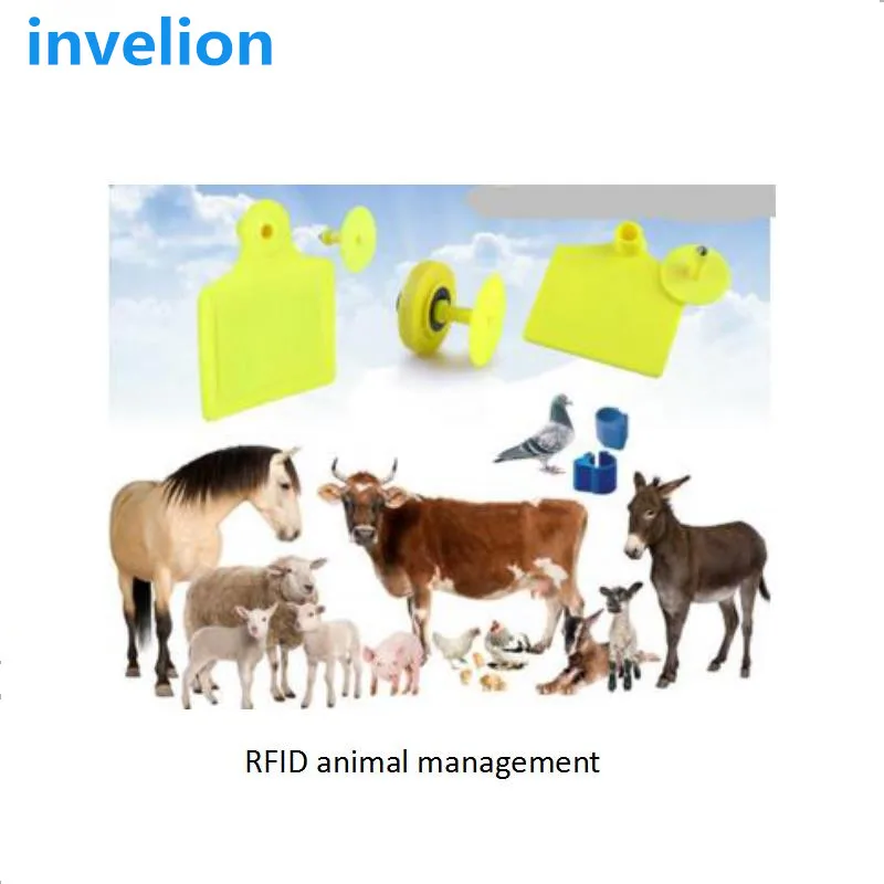 Высокочастотные Ушные бирки для свиней овец животных 865 МГц UHF RFID
