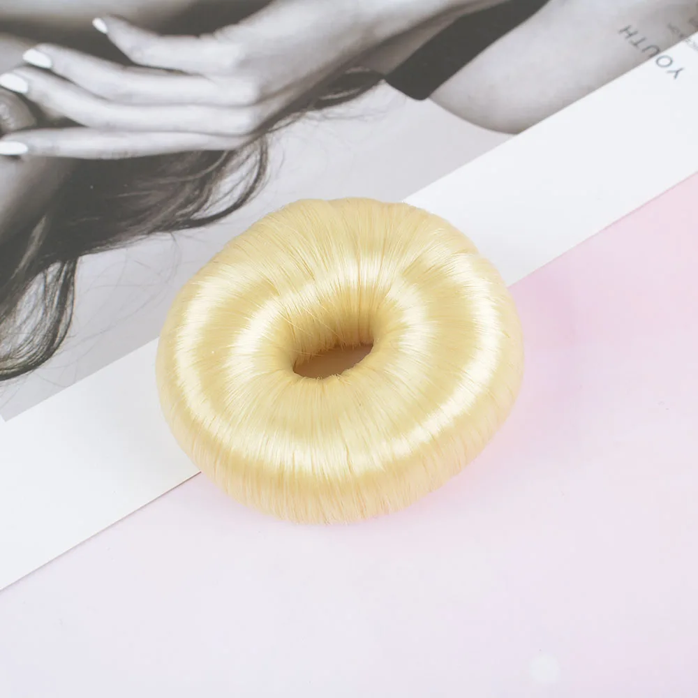 Новинка популярная женская заколка для волос сделай сам 1 шт. пончик из