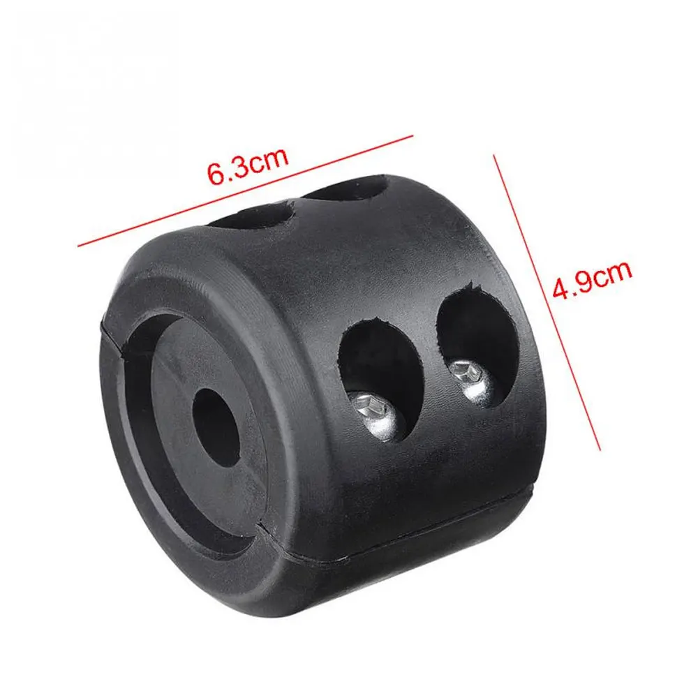 1 шт. трос лебедки крюк пробка черный резиновый для троса с гаечным ключом и