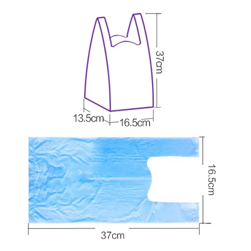 Diaper Rubbish Bag Eco Disposal Nappy Bags With Tie Handles-2 x Packs of 90(Total 180 Disposal Bags