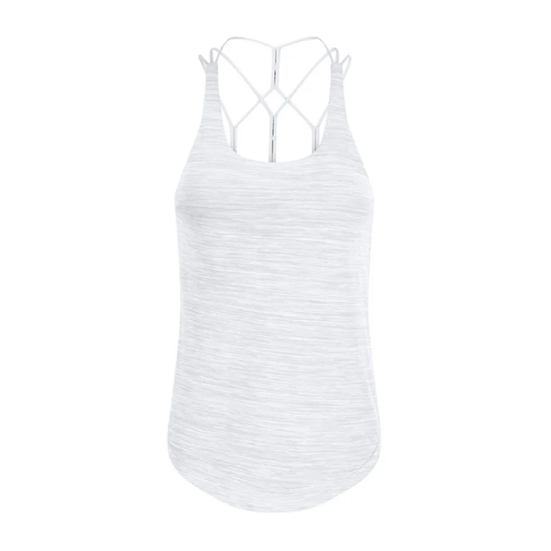 

Solid color shockproof huddle yoga vest fitness sports bra stretch fast dry breathable beauty back bra pullover blouse