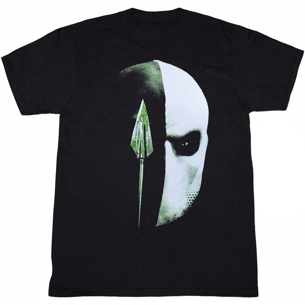 Стрела Deathstroke телевизионная серия футболка уличная забавная | Мужская одежда