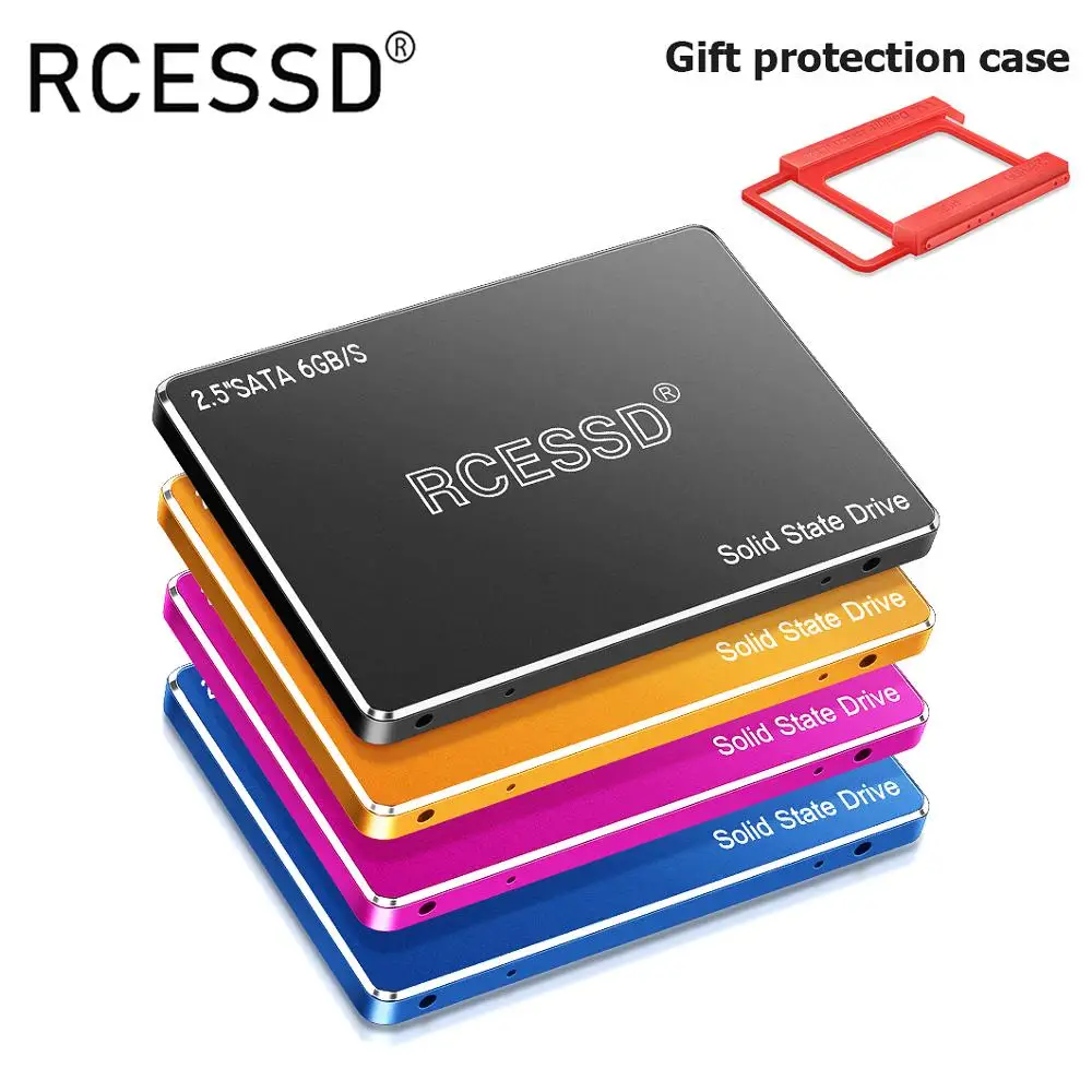 SSD накопитель RCESSD 2 5 дюйма 64 ГБ 120 128 240 256 360 гб 480 512 960 1 ТБ|Внутренние твердотельные