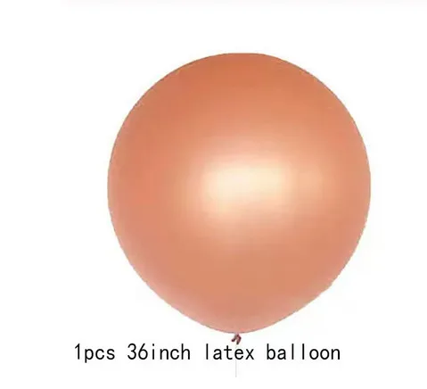 1pcs 36inch latex 1 комплект 16 дюймов розовое золото буквы "Bride to be" воздушных шаров в форме сердца воздушные шары из фольги курица декорации на свадьбу, вечеринку принадлежности для вечеринки-девичника - Цвет: 1pcs 36inch latex