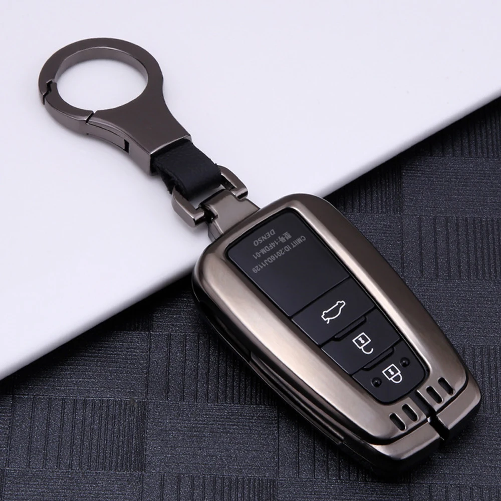 Новые аксессуары для автомобильных ключей чехол Toyota Camry CHR C-HR Aygo Prius Corolla RAV4 Prado