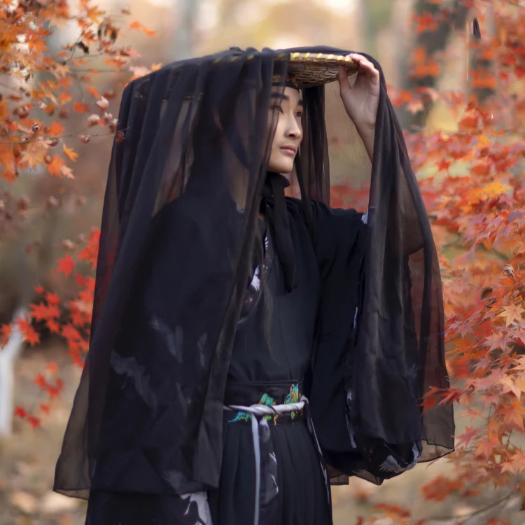 Шляпа с защитой от солнца и УФ-лучей из шифоновой органзы