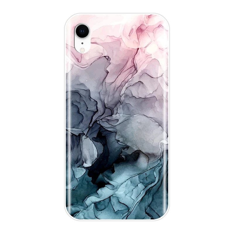 Силиконовый чехол для телефона iPhone 6 S 7 8 X XR XS Max эстетическая красная мягкая