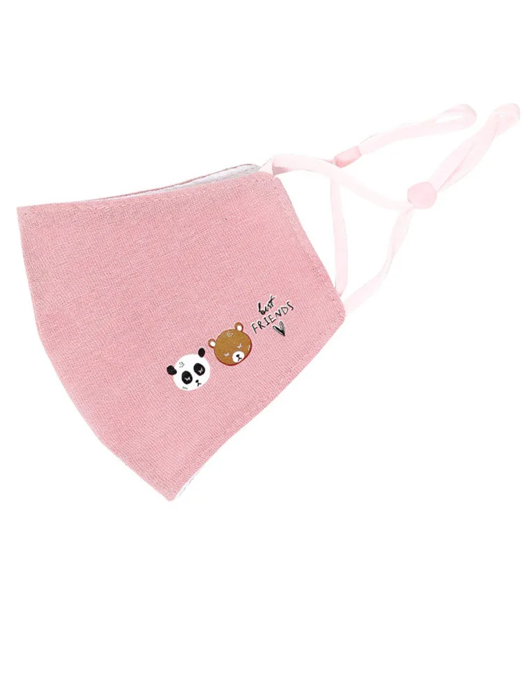 Модная Повседневная велосипедная маска для лица с мультяшным принтом женщин и