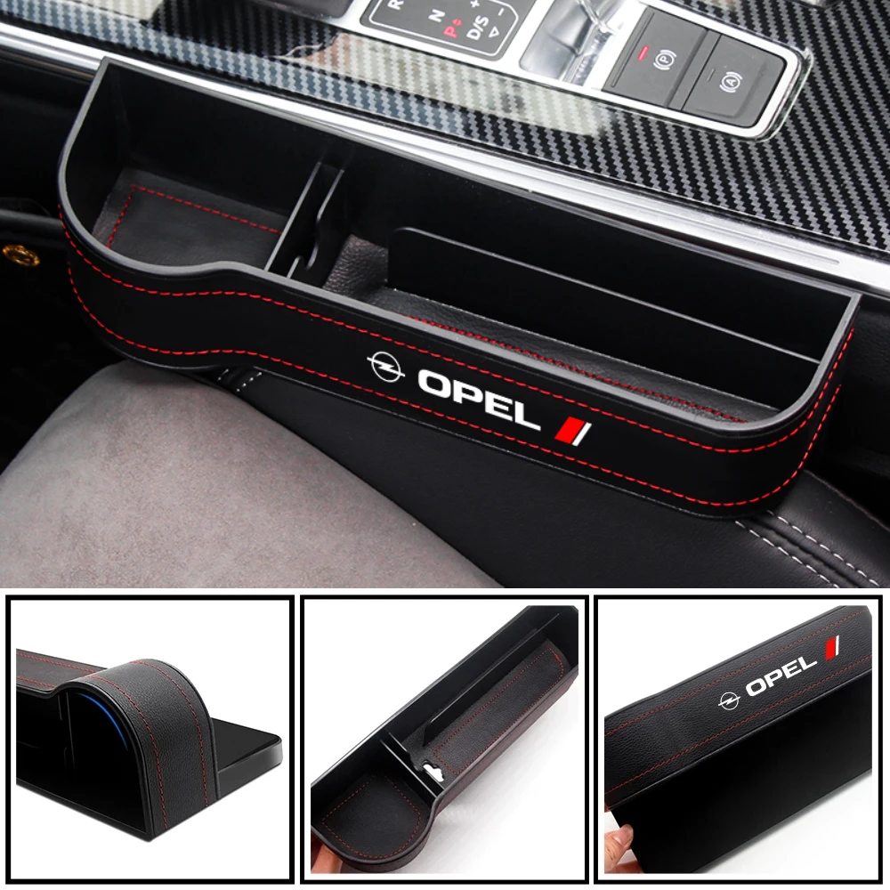 

Car Waterproof Seat Crevice Storage Box Wallet Phone Storage Slit Case For Opel Astra J H G Insignia Mokka Corsa Vectra C D