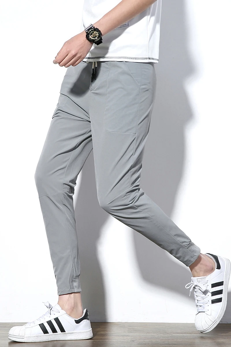

2019 New Men Pants Fashion Brand solid Joggers Sweatpants Harem Pants Men Slim casual Pants For Men Trousers 4XL 5XL