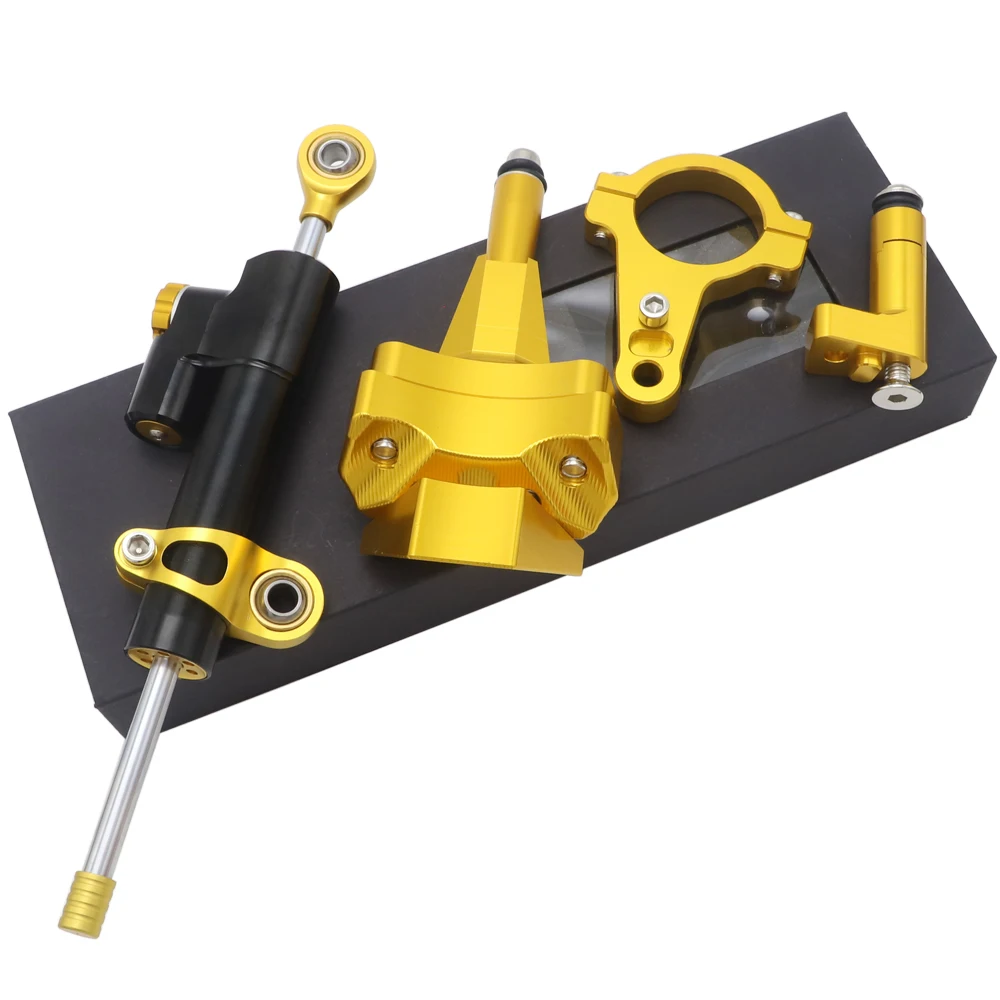 Мотоциклетные аксессуары CNC алюминиевый сплав демпфер руля стабилизатор