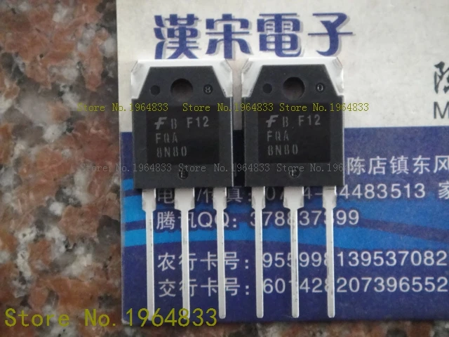 

D FQA8N80 8.4A/800V TO-3P