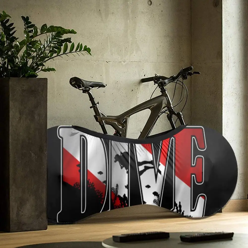 

Scuba Diving Club Black outdoor Bike Fashionable MTB waterproof Bicycle dust cover Custom Rashguard biking motocross father gift