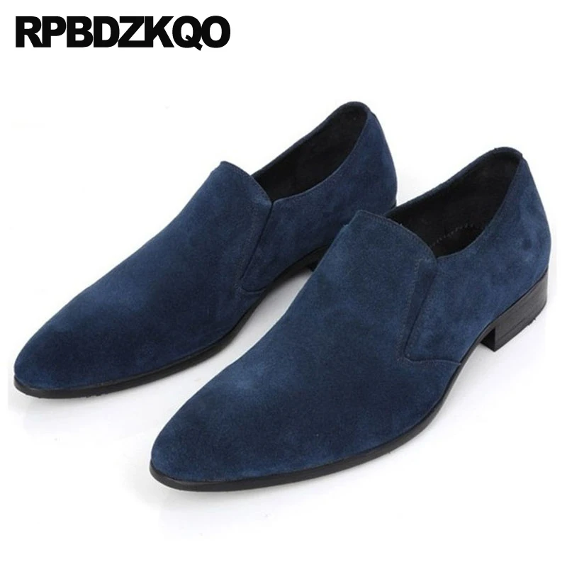 Дизайнерская модельная обувь из натуральной кожи Цвет Черный Роскошная мужская