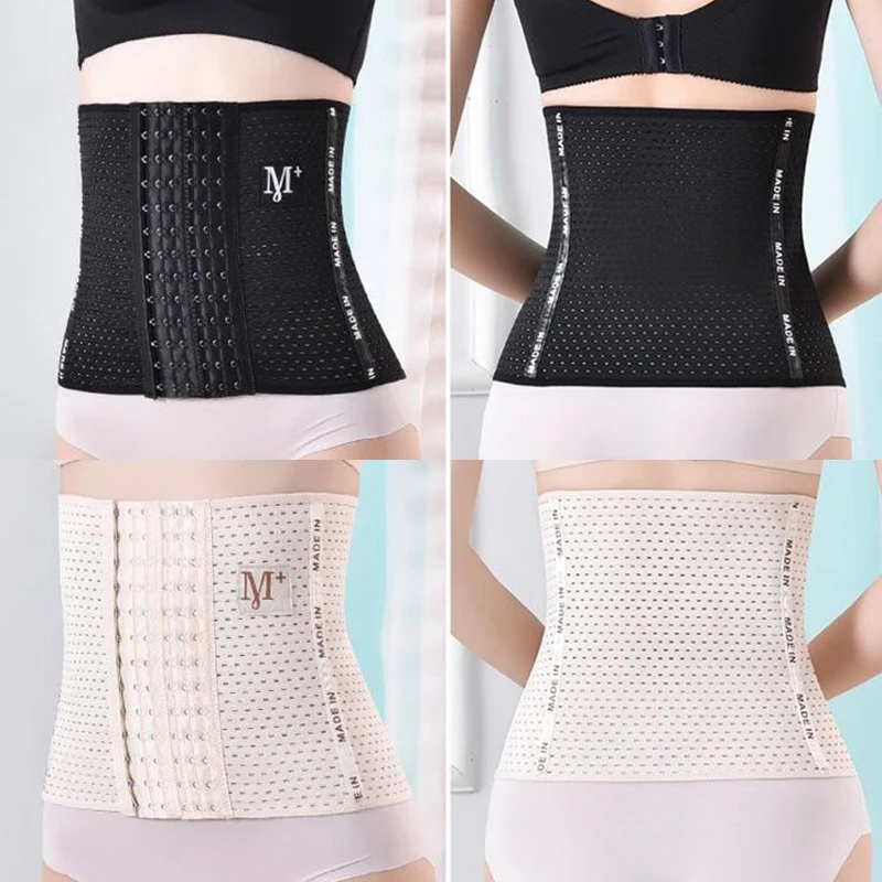 

Women Waist Trainer Shapewear Body Shaper Hollow Design Breathable Underbust Slimmer Belt Corset for for Weight Loss A7