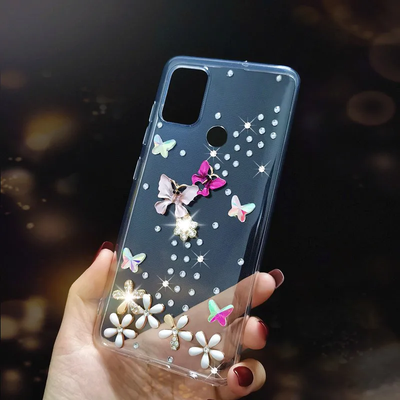 Premium Diamond Bling Case for Huawei Honor and P Series: Compatible with Honor 9A, 9S, 9C, 9X, 30, 20 Lite, 20S, 10i, 20E, 8S, 8A, P30, P20, P40 Lite E Pro, Y9S - Stylish Protective Phone Cover image 5