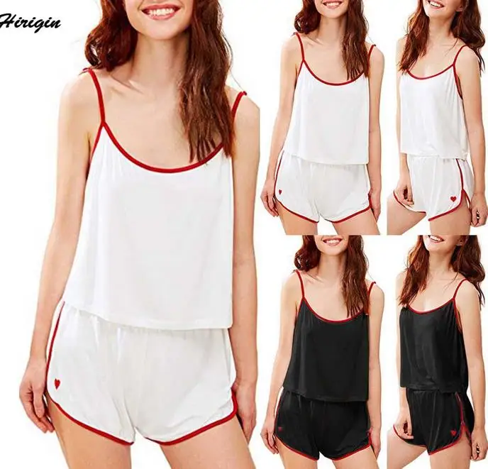 HIRIGIN женский сексуальный костюм Осенний домашний однотонный жилет топ с высокой