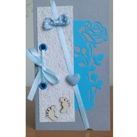 new roses rosa flor corte de metal dados borboleta morrer scrapbooking para artesanato cortar cart%c3%b5es de papel modelo de corte