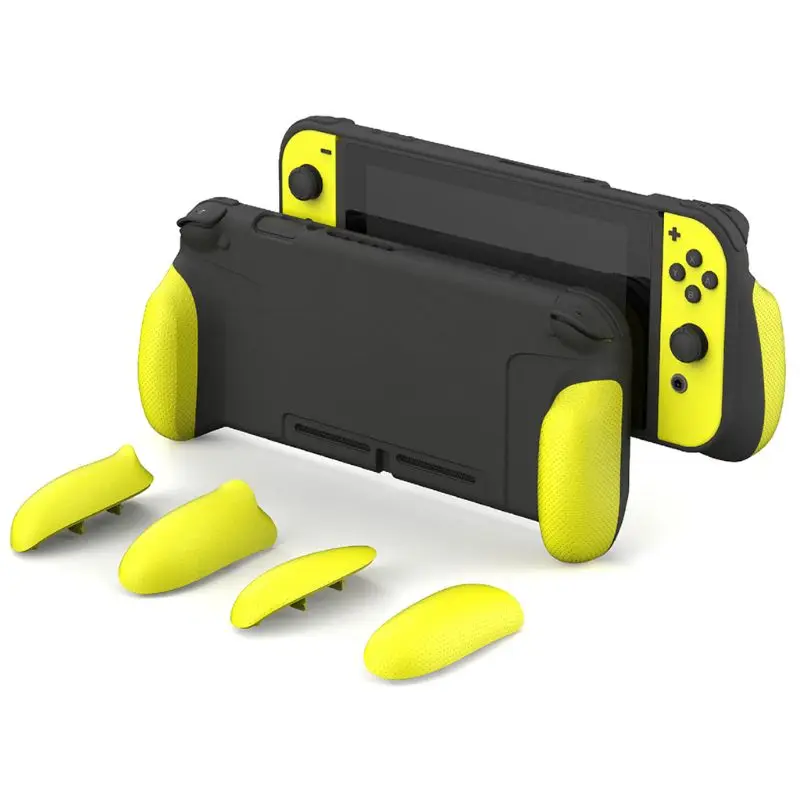 

1Set Storage Protective Case with 6 Replaceable Grip Covers for NS Switch Host WXTB