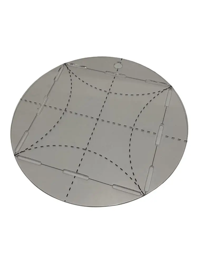 Многофункциональный двойной шаблон обручального кольца для квилтинга