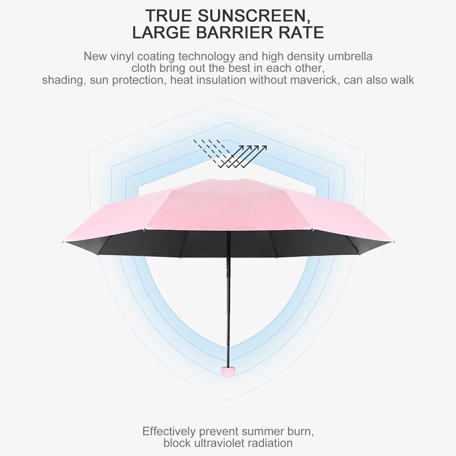 

Portable Mini Umbrella Pocket Custom Made Small Fresh Vinyl Sun Block Umbrella For Rain And S-hine Anti Uv Paraguas Umbrellas