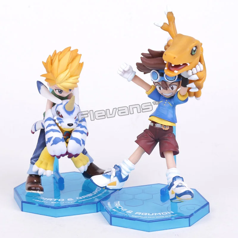 

Digimon Adventure YAGAMI TAICHI & AGUMON / ISHIDA YAMATO & GABUMON Action Figure Collection Toy Doll Gift