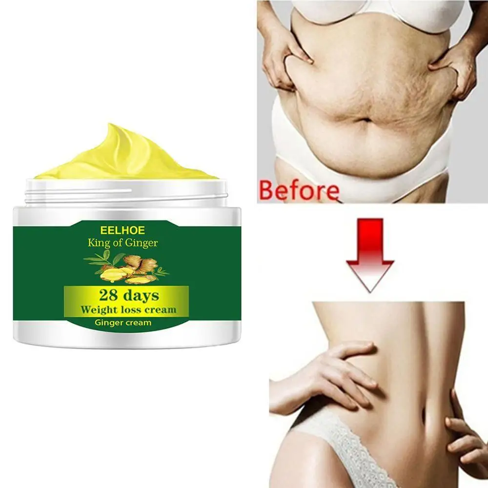 

Ginger Fat Burning Cream Anti-cellulite Full Body Slimming Weight Loss Massaging Cream Leg Body Waist Effective Reduce Cream