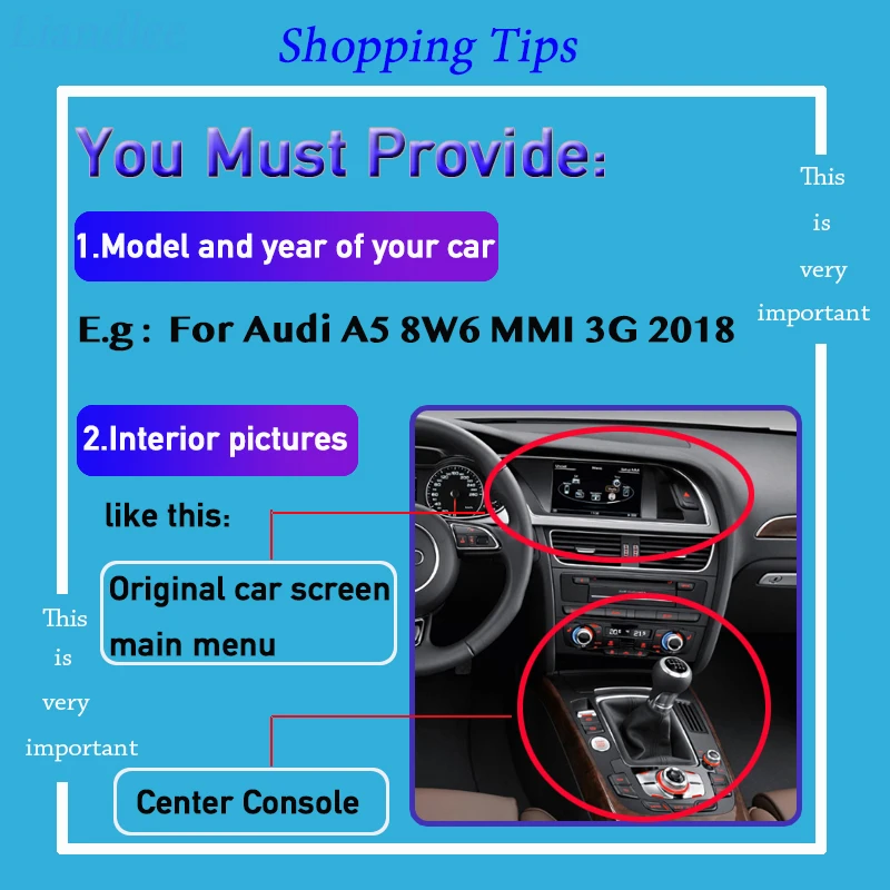 Liandlee Автомобильная камера заднего вида интерфейс декодер адаптера наборы для Audi