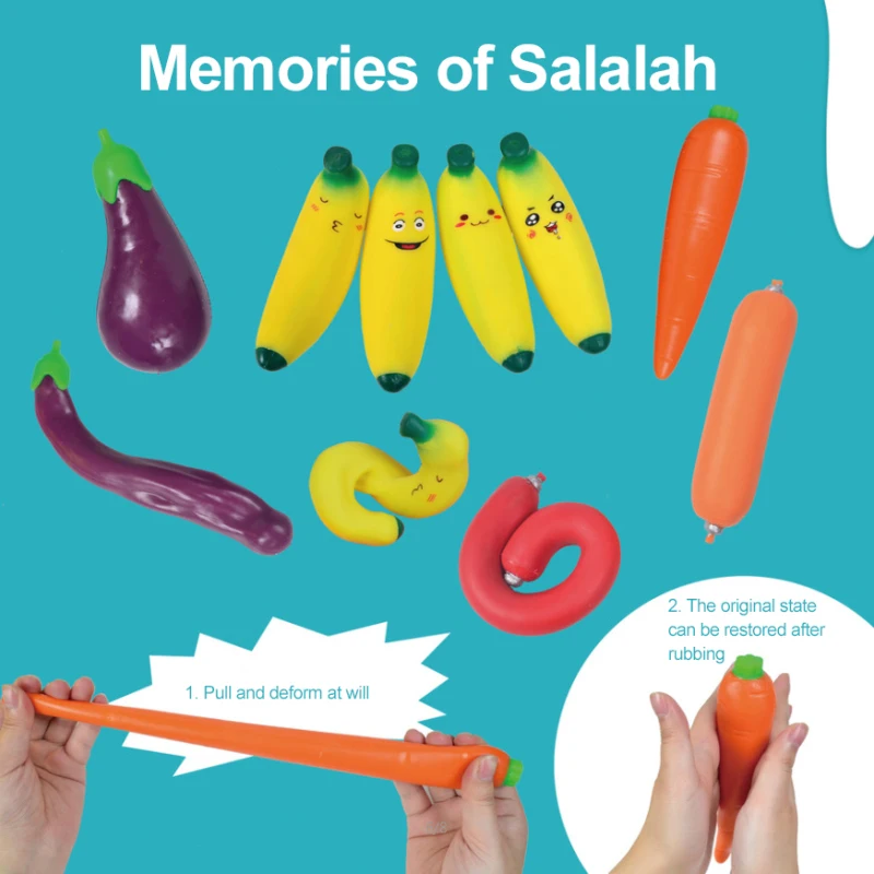 

1pcs Fidget Toys Relief Toys Fruit Sensory For Kids Pop Fidget Its Children And Adults Gifts Stretchy Stress Durable Isfang