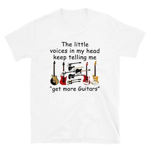 

Get More Guitars T-shirt