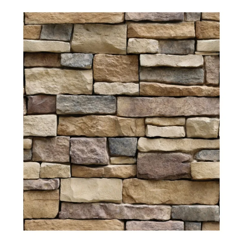 Искусственный Кирпич печатная настенная бумага красный коричневый кирпич