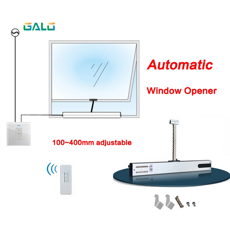 Pаспродажа Автоматический Открыватель окон с напряжением 220 В, с дистанционным управлением