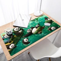 kungfu panda rubber mouse durable desktop mousepad diy design super grande large size game non slip mouse pad