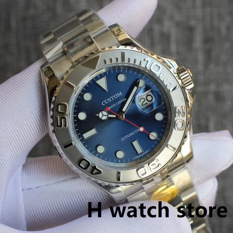 

Men's Watch 40mm Mechanical Automatic Movement Men's Watch Waterproof Luminous Stainless Steel Ceramic Bezel Sapphire Crystal