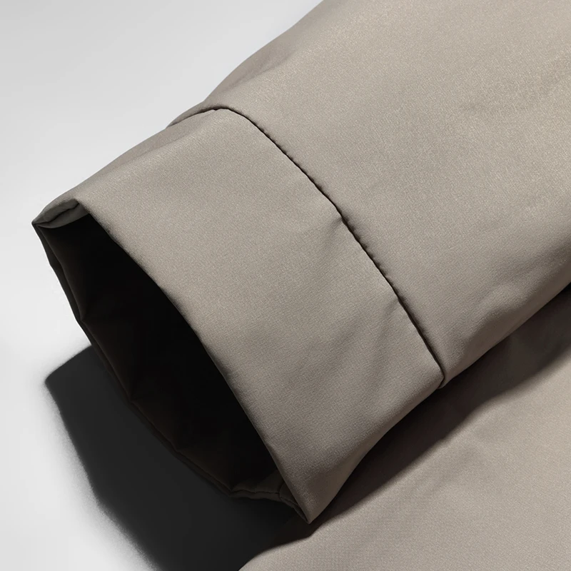 Зимняя парка пальто с лисьим мехом мужская длинная куртка воротником из меха