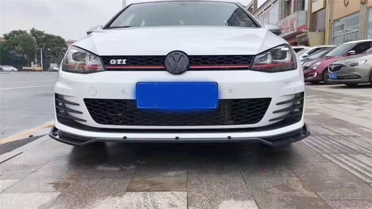 Защитный диффузор для заднего бампера GOLF 7 G TI ABS 2018 5 комплект корпуса бампер