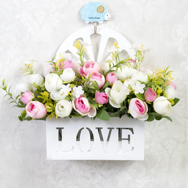 Поддельные Висячие Цветы DIY Искусственные цветы для свадьбы дома вечерние