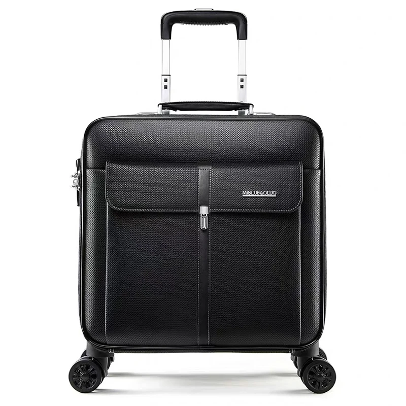 Чемодан на колесиках для мужчин и женщин универсальный деловой чемодан