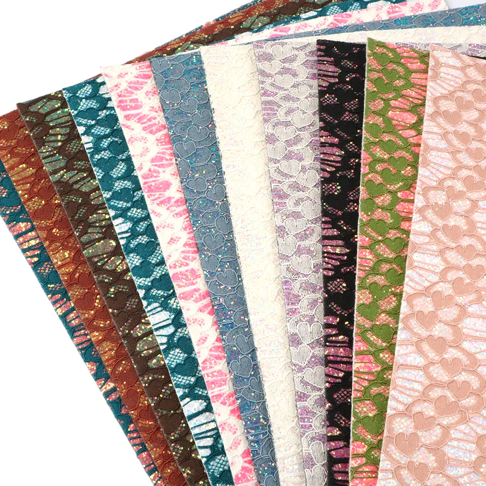 Аксессуары David 20*33 см блестящая кружевная искусственная кожа ткань бант для волос