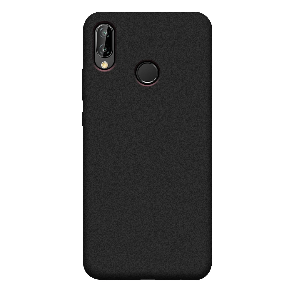 Силиконовый мягкий ТПУ матовый чехол для huawei P20 P10 Lite P20 Pro P30 P9 P8 Lite P Smart Nova 2 Plus 2i 2s чехол для сотового телефона - Цвет: Black Case