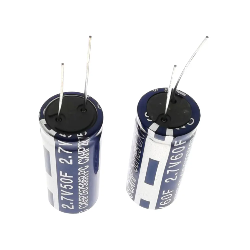 

5PCS 2.7V Taiwan CDA 2.7V50F 2.7V60F Vehicle traveling data recorder is special capacitance farah capacitor 50F 60F