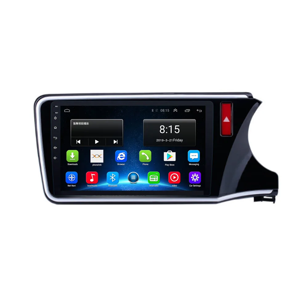 Android 10 1 для HONDA CITY 2014 2015 2016 2017 2018 2019 правая рука Мультимедиа Стерео DVD плеер