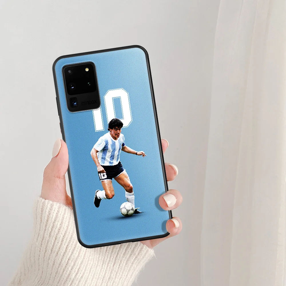 

Diego Maradona Soccer Football 10 Phone Case For Samsung Galaxy Note S 8 9 10 20 Plus E Lite Uitra black Prime Pretty Funda