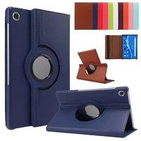 360 rotating flip smart kickstand stand pu leather tablet case cover for lenovo tab m10 hd 2nd gen tb x306x tb x306f 10 1inch